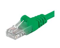 PremiumCord Patch kabel UTP RJ45-RJ45 CAT6 1,5m zelená