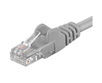 Premiumcord Patch kabel CAT6a S-FTP, RJ45-RJ45, AWG 26/7 1,5m šedá