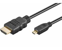 PremiumCord Kabel HDMI A - HDMI micro D, 1m