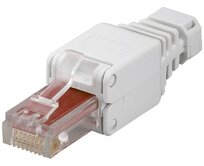 Premiumcord Konektor RJ45 8pinů Cat6 - montáž bez nástroje