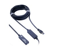 PremiumCord USB 3.0 repeater a prodlužovací kabel A/M-A/F 10m