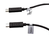 PremiumCord USB 2.0 kabel na propojení dvou chytrých telefonů, microUSB B(M)- microUSB B(M),0,3m,OTG