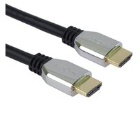 PremiumCord ULTRA HDMI 2.1 High Speed + Ethernet kabel 8K@60Hz,zlacené 2m