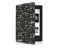 CONNECT IT pouzdro pro Amazon New Kindle 2019/2020 (10. gen.), DOODLE ČERNÁ