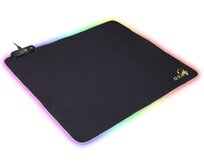 GENIUS GX GAMING GX-Pad 500S RGB podsvícená podložka pod myš 450 x 400 x 3 mm, černá