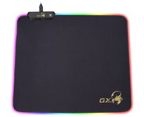 GENIUS GX GAMING GX-Pad 300S RGB podsvícená podložka pod myš 320 x 270 x 3 mm, černá