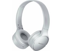 Panasonic RB-HF420BE-W, bezdrátové sluchátka, přes hlavu, Bluetooth, Mikrofon, XBS, 50 hodin výdrž, bílá