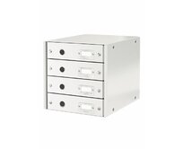 LEITZ Zásuvkový box  Click&Store, 4 zásuvky, bílá