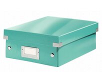 LEITZ Organizační box  Click&Store, velikost S, ledově modrá