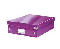 LEITZ Organizační box Click&Store, velikost M, purpurová