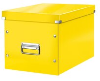 LEITZ Čtvercová krabice Click&Store, velikost L (A4), žlutá