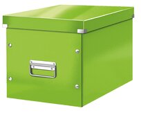 LEITZ Čtvercová krabice  Click&Store, velikost L (A4), zelená