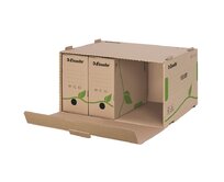 LEITZ Esselte ECO archivační kontejner otvírání zpředu, na krabice 80/100 mm, hnědá