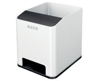 LEITZ Stojánek na tužky WOW hudební, bílá/černá