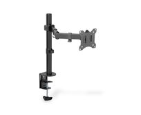 Digitus Držák na jeden monitor 15-32 ", 8 kg (max.), Černé VESA: 75 x 75, 100 x 100