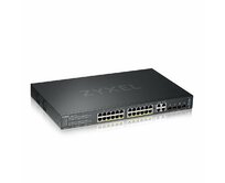 Zyxel GS2220-28HP,EU region,24-port GbE L2 PoE Switch with GbE Uplink (1 year NCC Pro pack license bundled)