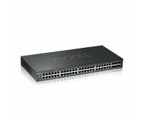 Zyxel GS2220-50,EU region,48-port GbE L2 Switch with GbE Uplink (1 year NCC Pro pack license bundled)