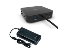 i-tec USB-C Dual Display Docking Station with Power Delivery 100 W + i-tec Universal Charger 112 W