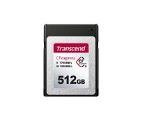 Transcend 512GB CFexpress 820 NVMe PCIe Gen3 x2 (Type B) paměťová karta, 1700MB/s R, 1000MB/s W