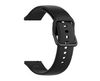 Xiaomi univerzální silikon strap 20 mm (černá)