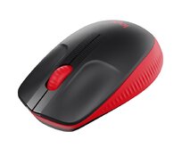 Logitech myš Wireless Mouse M190 - optická, 3 tlačítka, 1000dpi, červená