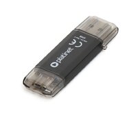 PLATINET PENDRIVE USB 3.0 + Type-C 32GB BLACK [45451]