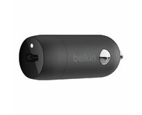Belkin 20W USB-C Power Delivery nabíječka do auta, černá