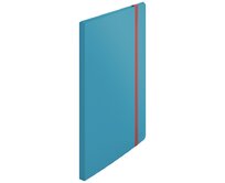 LEITZ Katalogová kniha  Cosy A4, PP, 20 kapes, klidná modrá