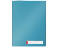 LEITZ Třídící desky  Cosy A4, neprůhledný PP, 3 ks, klidná modrá