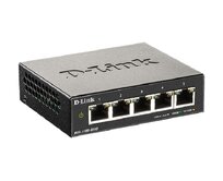 D-Link DGS-1100-05V2/E 5-Port Gigabit Smart Managed Switch- 5-Port 100BaseTX Auto-Negotiating 10/100/1000Mbps Switch