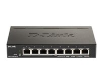 D-Link DGS-1100-08PV2 8-Port PoE Gigabit Smart Managed Switch- 8-Port 1000BaseTX Auto-Negotiating 10/100/1000Mbps Switch