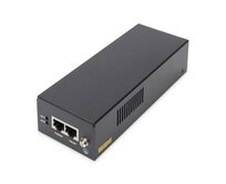 DIGITUS Injektor Gigabit Ethernet PoE ++, napájecí piny 802.3bt: 4/5 (+), 7/8 (-) a 3/6 (+), 1/2 (-), 85 W