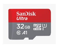 SanDisk MicroSDXC karta 32GB Ultra (120 MB/s, A1 Class 10 UHS-I, Android) + adaptér