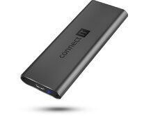 CONNECT IT AluSafe externí box pro SSD disky M.2 NVMe, 10 Gbps, USB-C, ANTRACITOVÝ