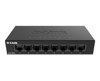 D-Link DGS-108GL/E "8-Port Gigabit Ethernet Metal Housing Unmanaged Light Switch without IGMP- 8-Port 10/100/1000 Mbps