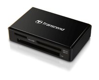 Transcend RDF8 USB 3.0 čtečka paměťových karet SDHC/SDXC (UHS-I), microSDHC/SDXC (UHS-I), CompactFlash (UDMA7), černá