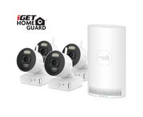 iGET HOMEGUARD HGNVK88004P - Wire-free FullHD NVR 8CH + 4x bateriová kamera HGNVK686CAMP