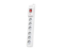 ARMAC SURGE PROTECTOR MULTI M6 5M 6X FRENCH OUTLET GREY