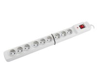 ARMAC SURGE PROTECTOR MULTI M9 1.5M 9X FRENCH OUTLETS GREY