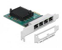 Delock PCI Express x1 karta na 4 x Gigabit LAN