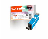 PEACH kompatibilní cartridge Canon CLI-526C, Cyan, 9 ml