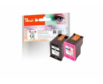 PEACH kompatibilní cartridge HP F6U66AE, F6U65AE, No 302 MultiPack, black, color