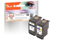 PEACH kompatibilní cartridge HP PG-560BK, CL-561C, CombiPack, black, colour, 1x8ml, 1x8,5ml
