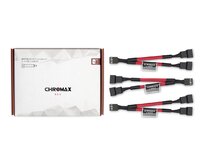 Noctua NA-SYC1 chromax.red - sada 3 ks, červená