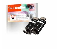 PEACH kompatibilní cartridge Canon PGI-525*2 TwinPack, black, 2x19 ml