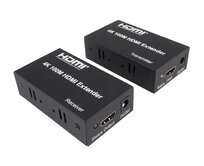 PremiumCord 4K HDMI extender na 100m přes jeden kabel Cat5e/Cat6