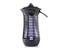 Nedis INKI110CBK18 - Elektrický Lapač Hmyzu | 18 W | Typ žárovky: 2G11 18W PL / BL | Efektivní rozsah: 150 m2 | Černá
