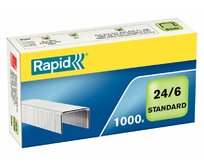 Rapid drátky Standard 24/6, 1000 ks