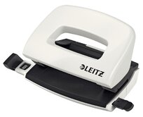 LEITZ Mini děrovačka NeXXt 5060, perleťová bílá