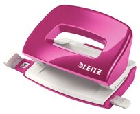 LEITZ Mini děrovačka NeXXt 5060, metalická růžová